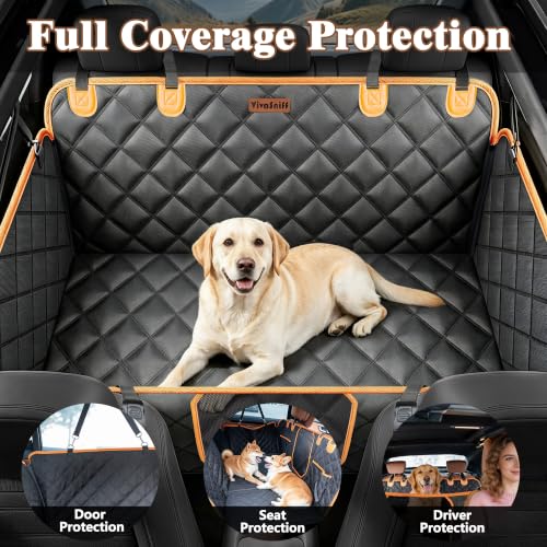 Hard Bottom Car Seat Cover for Dogs