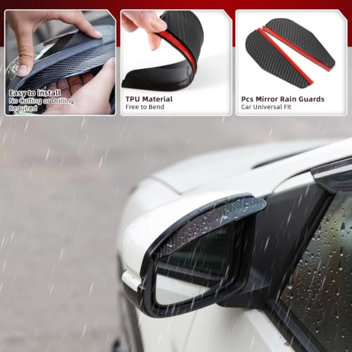 in Channel Rain Guards Fit for Kia Sportage 2017 2018 2019 2020 2021 2022
