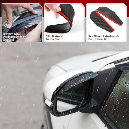 in Channel Rain Guards Fit for Kia Sportage 2017 2018 2019 2020 2021 2022