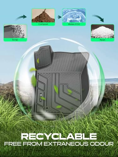 Automotive Floor Mats for Toyota Tacoma 2016 (3 Count)