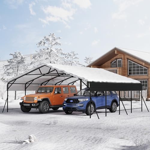 20x20x9FT Metal Car Port