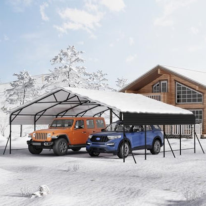 20x20x9FT Metal Car Port