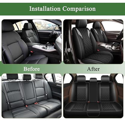 Bling Diamond Embroidered Seat Covers for Chevrolet Chevy Colorado 2015