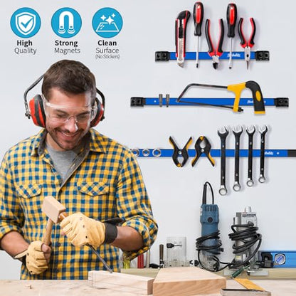 12" 18" 24" Magnetic Tool Holder Strip (6 Count)