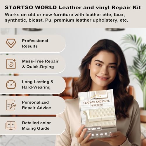 Cream Leather Repair Kit for Furniture