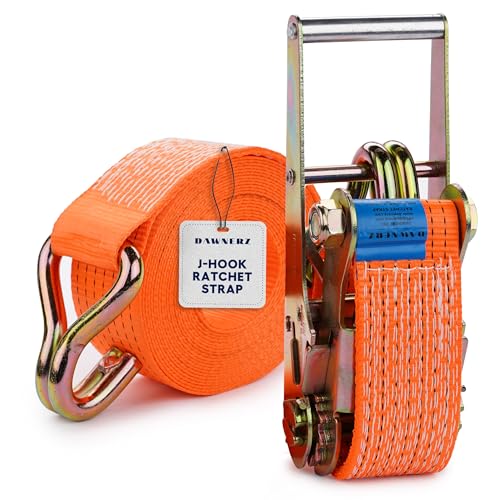 Heavy Duty Ratchet Straps 3 inch x 30 ft