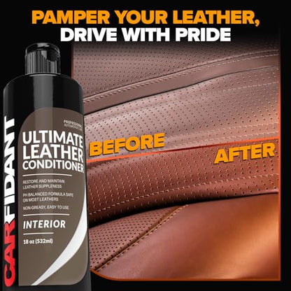 Leather Couch Conditioner & Restorer (18 Fl Oz)