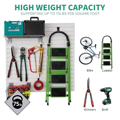 Slat Wall Paneling Garage Wall Organizer