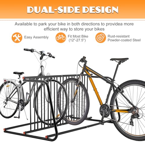10 Bike Floor Bike Rack