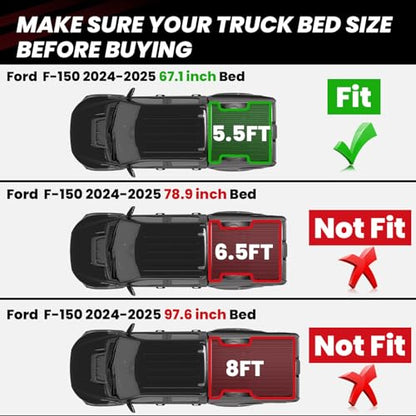 5.5ft Bed Mat for Ford F