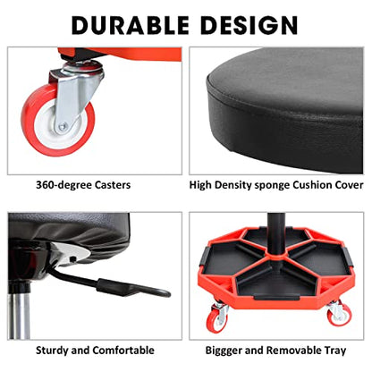 ATRXF8308B Pneumatic Mechanic Stool