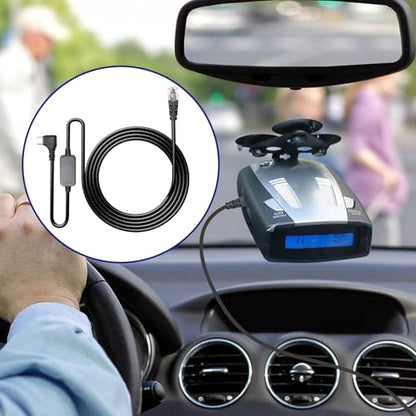 USB C to RJ11 Radar Detector Power Cord for Escort Uniden Cobra
