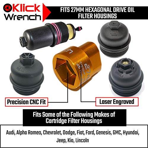 2 Stage 27mm Torque Limiting Oil Filter Wrench