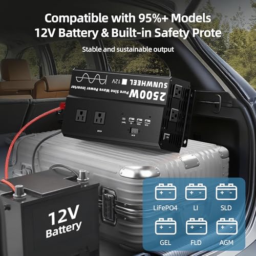 2500W Pure Sine Wave Inverter