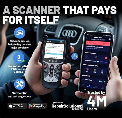 5210 OBD2 Scanner & Engine Code Reader