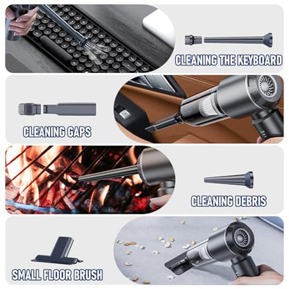 Car Vacuum Cordless Mini Handhled 4