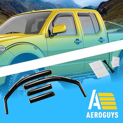 Extra Durable Window Deflectors in (4 Count)