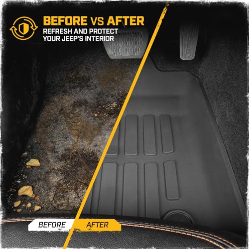 JustFit™ 3D Floor Mats for Jeep Gladiator