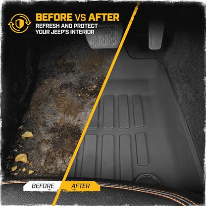JustFit™ 3D Floor Mats for Jeep Gladiator