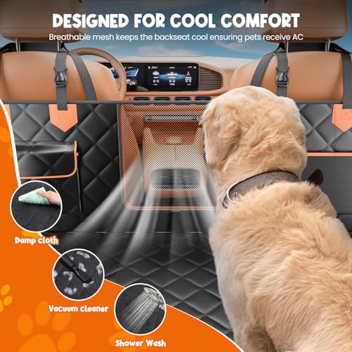 Truck Back Seat Extender for Dogs Hard Bottom Holds 500lbs