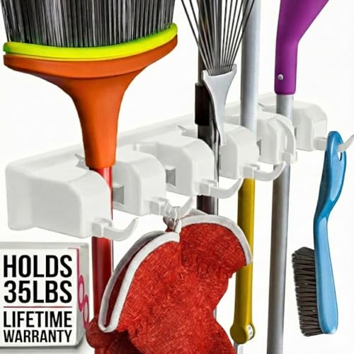 Broom Holder Wall Mount