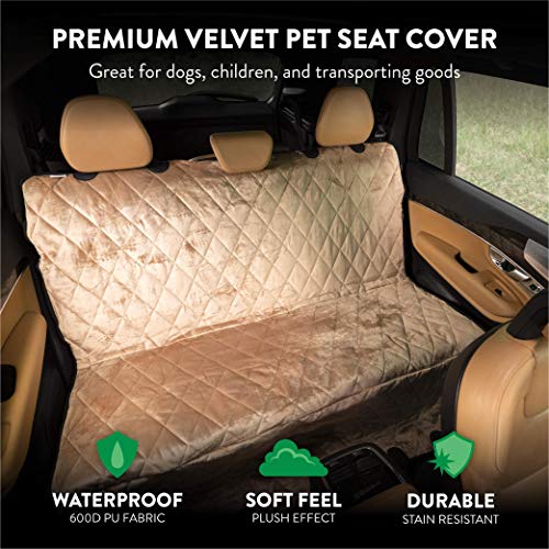 Velvet Rear Car Seat Protector w