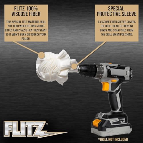 Buff Ball w 1.76oz Metal Polish Paste
