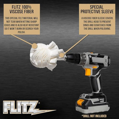 Buff Ball w 1.76oz Metal Polish Paste