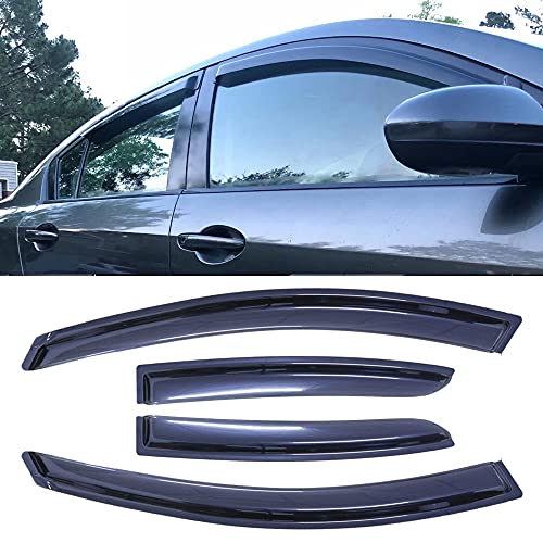 4pcs Window Visors Rain Guards for 2010 (4 Count)