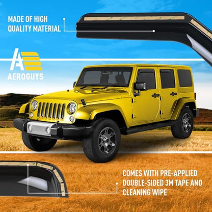 Extra Durable Window Deflectors in