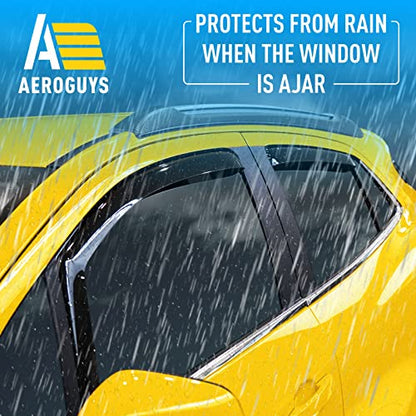 Extra Durable Window Deflectors in (4 Count)