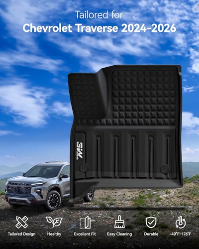Floor Mats for Chevy Traverse & GMC Acadia 2024