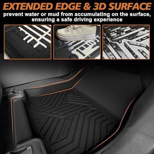 Floor Mats All Weather for 2026 Toyota RAV4 Hybrid