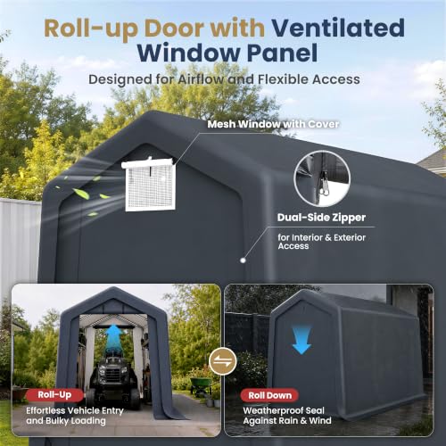 6x10ft Storage Tents