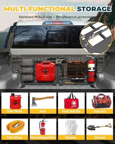 Front Bed MOLLE Panel Fit for 2022