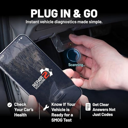 1000 Bluetooth OBD2 Scanner for iPhone & Android