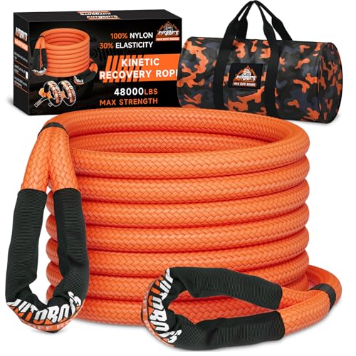 Kinetic Recovery Rope 1" x 30ft Tow Rope (30 Foot)