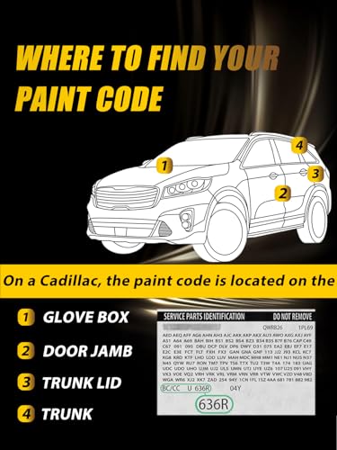 Touch Up Paint for Cadillac Emerald Lake Metallic