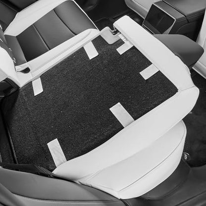 Leather Seat Covers for Tesla Model Y Juniper 2025 2026 Full Set