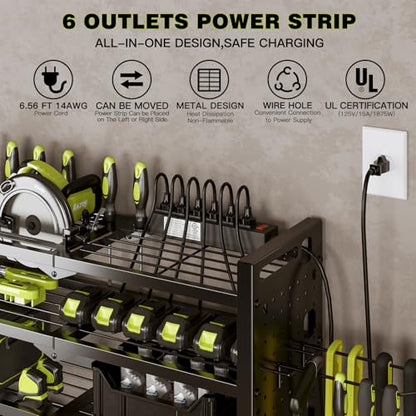 Cordless Power Tool Organizer Wall Mount