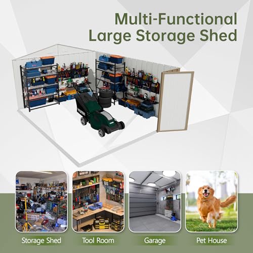 10x14 FT Outdoor Storage Shed