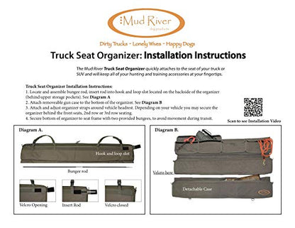 Mudriver Mud River The Truck Seat Organizer