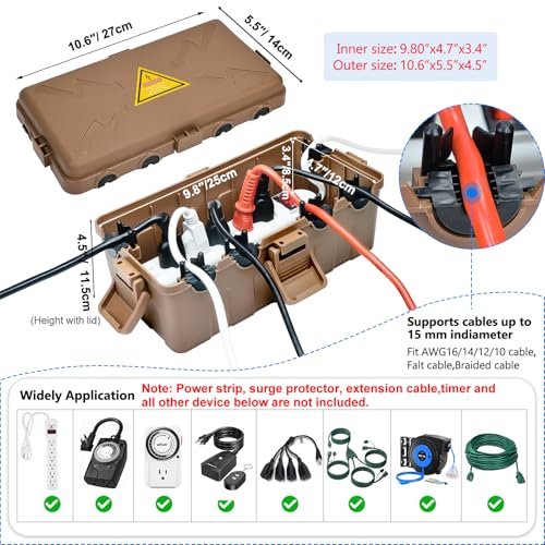 Medium Outdoor Electrical Box