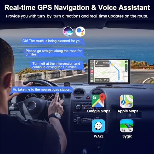Compatible Wireless Apple CarPlay Android Auto Car Screen