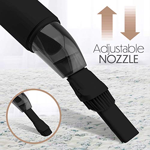 Portable Hand Vacuum Cleaner Handheld Cordless Cleaner for Dust Pet Hair Dirt Home Car Interior Lightweight