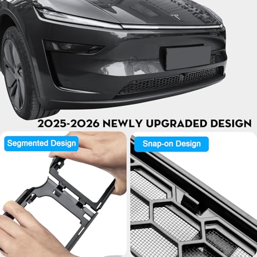 Grille Mesh Inserts for 2026 Tesla New Model Y Premium