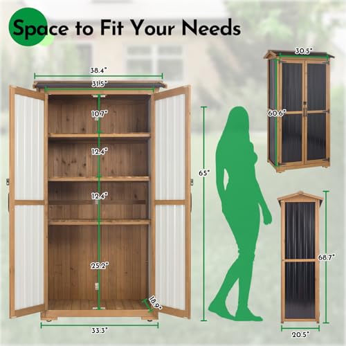 Large Outdoor Storage Cabinet