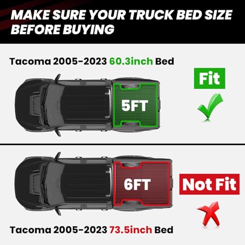 Bed Mat for Toyota Tacoma 2005