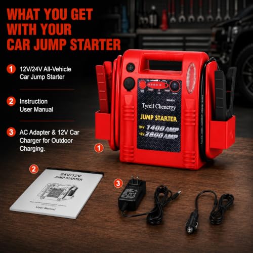 12V 24V Jump Starter