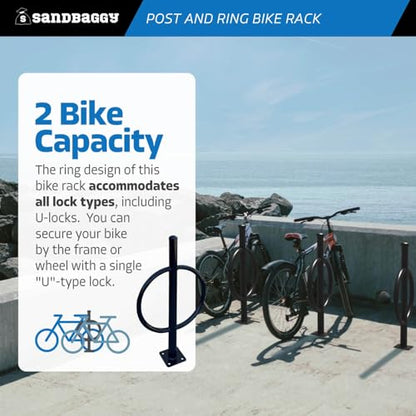Post and Ring Bike Rack